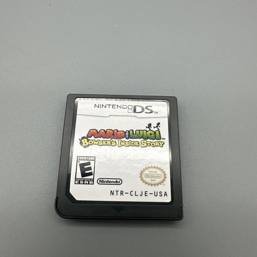 Mario & Luigi: Bowser's Inside Story (Nintendo DS, 2009) Game only